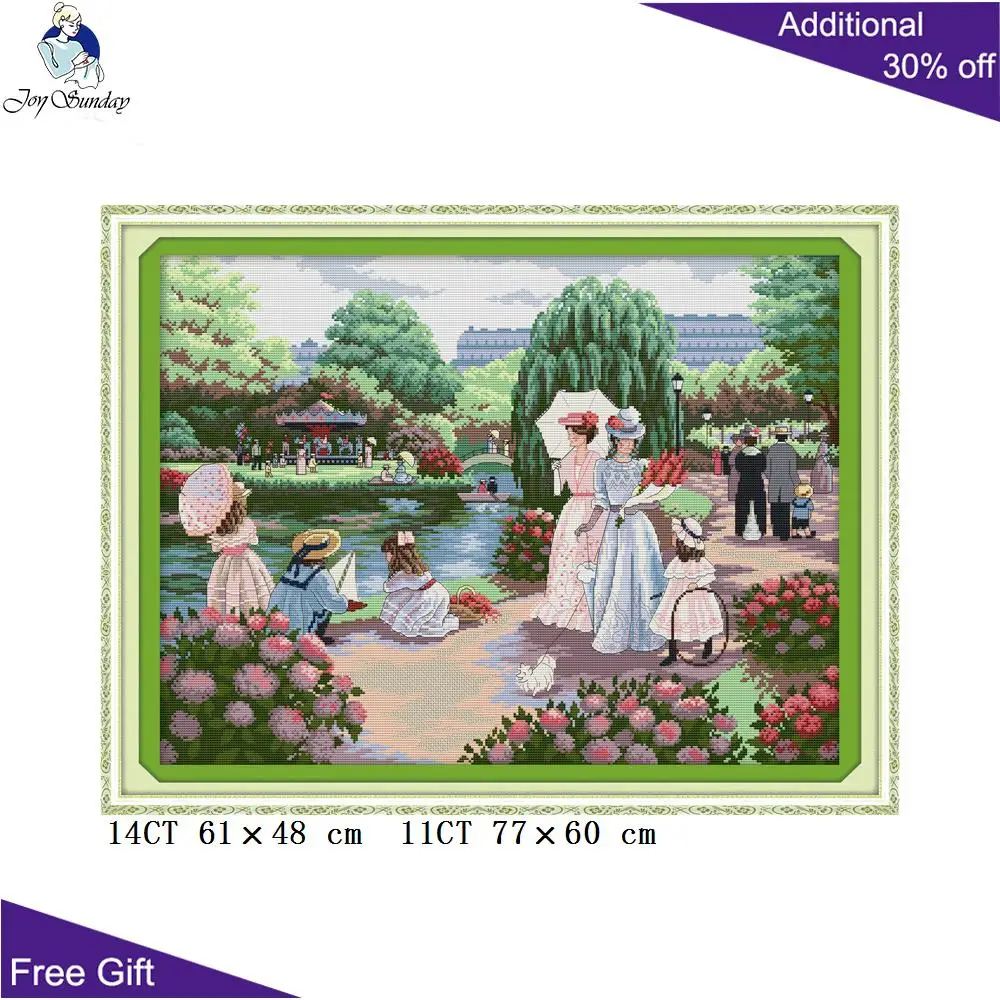 Joy Sunday Outing Woman Cross Stitch F242 14CT 11CT Counted and Stamped Home Decoration Outing Embroidery DIY Cross Stitch kit
Joy Sunday Outing Woman Cross Stitch F242 14CT 11CT Counted and Stamped Home Decoration Outing Embroidery DIY Cross Stitch kit