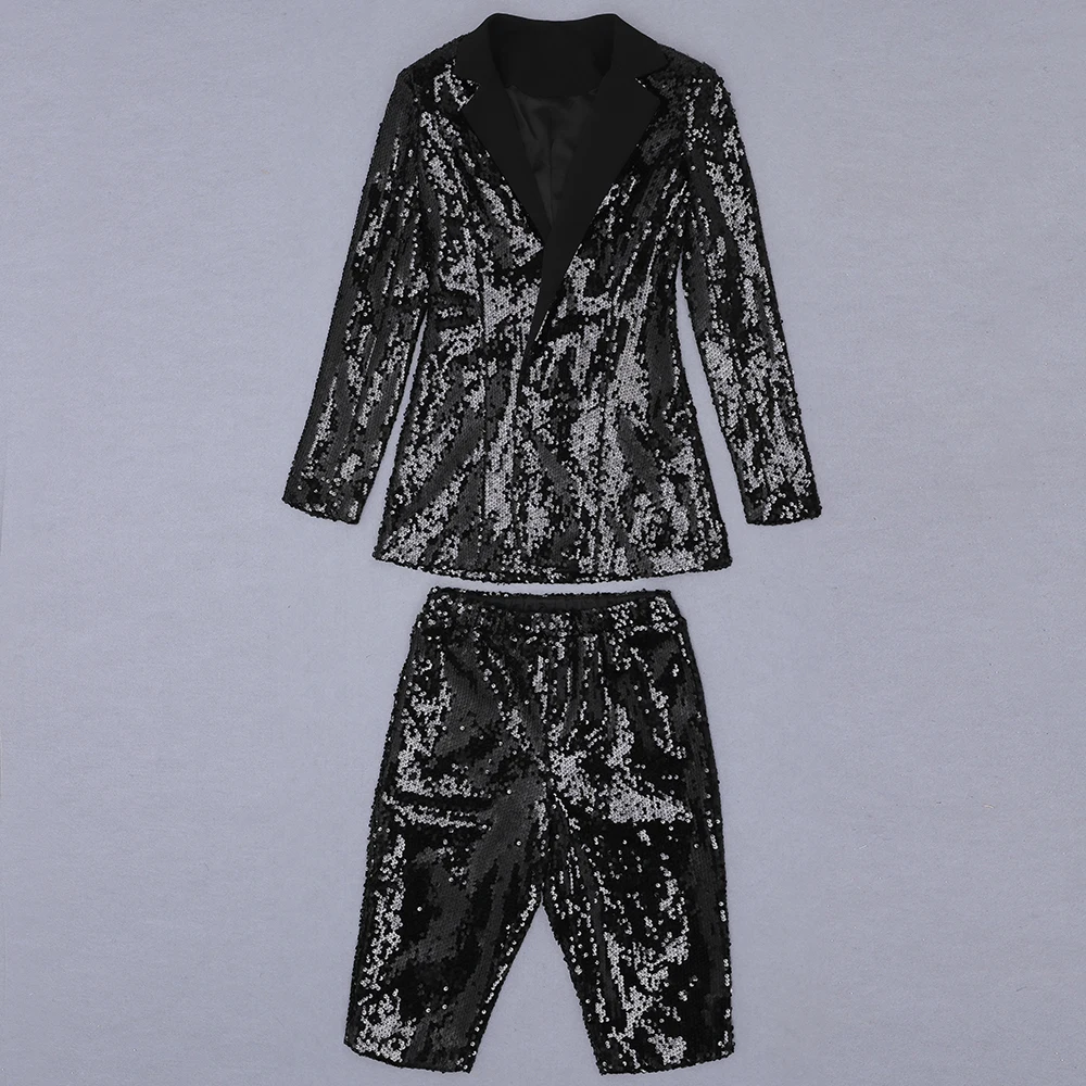 2021 New Fashion Women Shinny Sequins Suit Jacket Two Piece Set High Street Celebrity Designer Fashion Women Party Set
2021 New Fashion Women Shinny Sequins Suit Jacket Two Piece Set High Street Celebrity Designer Fashion Women Party Set