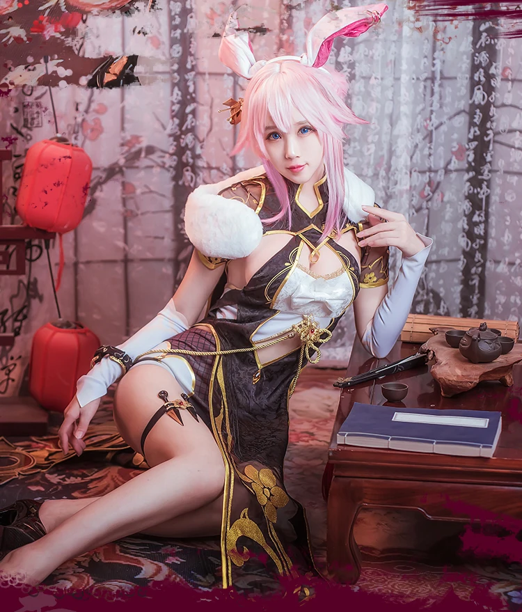 Костюм для косплея на Хэллоуин Чонсам Сакура из мультфильма Honkai Impact 3 Yae
Костюм для косплея на Хэллоуин Чонсам Сакура из мультфильма Honkai Impact 3 Yae