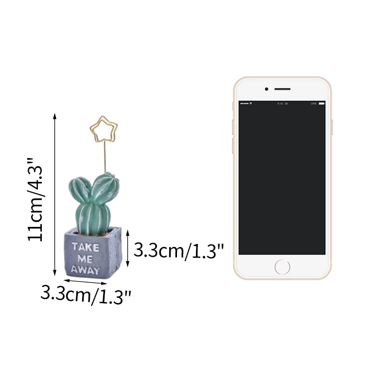 Cute Cactus Photo Paper Clip Holder Desk Name Card Memo Clip Wedding Party Clips Message Stand Decorative Desk Organizer
Cute Cactus Photo Paper Clip Holder Desk Name Card Memo Clip Wedding Party Clips Message Stand Decorative Desk Organizer