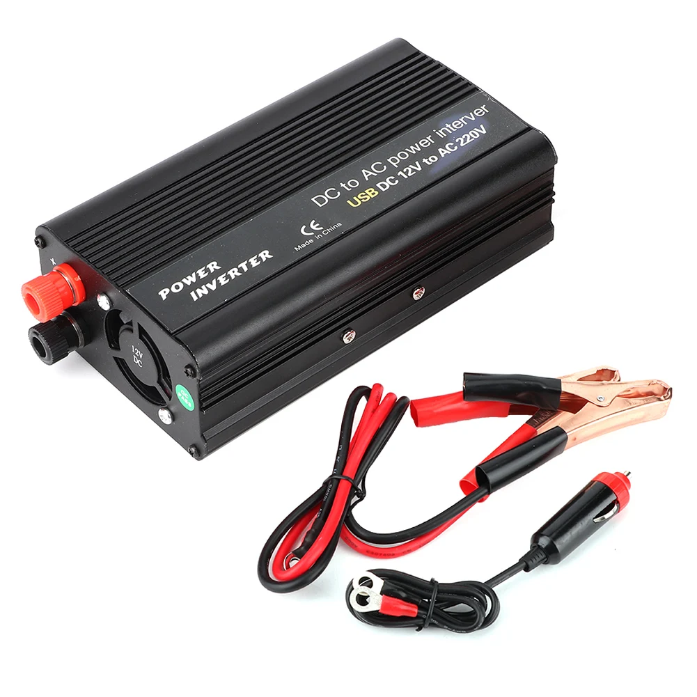 560W DC 12V to AC 220V‑240V Inverter Single USB Charger Power Converter 1000w
560W DC 12V to AC 220V‑240V Inverter Single USB Charger Power Converter 1000w