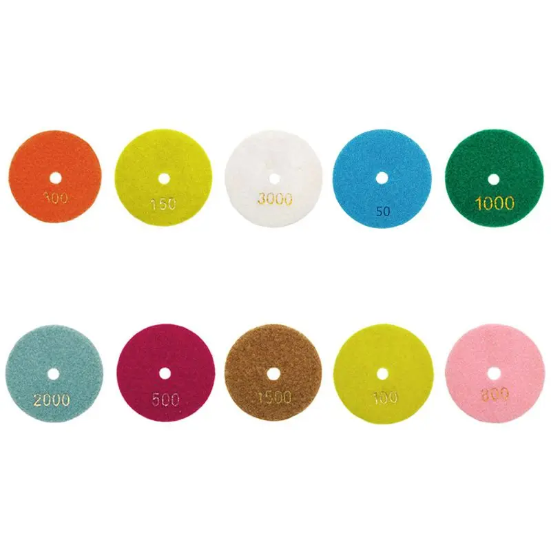 Diamond Polishing Pads 3" 80mm Wet/Dry Granite Stone Concrete Marble Disc New D0AC
Diamond Polishing Pads 3" 80mm Wet/Dry Granite Stone Concrete Marble Disc New D0AC