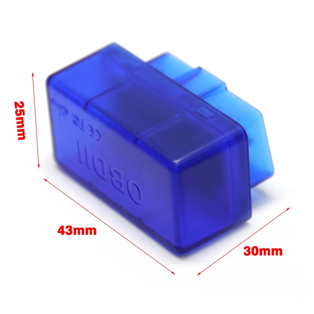 OBDII B02 V2.1 16 Pin Interface Bluetooth 2.0 ST Chip Car Diagnostic Scanner Code Readers Scan Tools Plug Play
OBDII B02 V2.1 16 Pin Interface Bluetooth 2.0 ST Chip Car Diagnostic Scanner Code Readers Scan Tools Plug Play