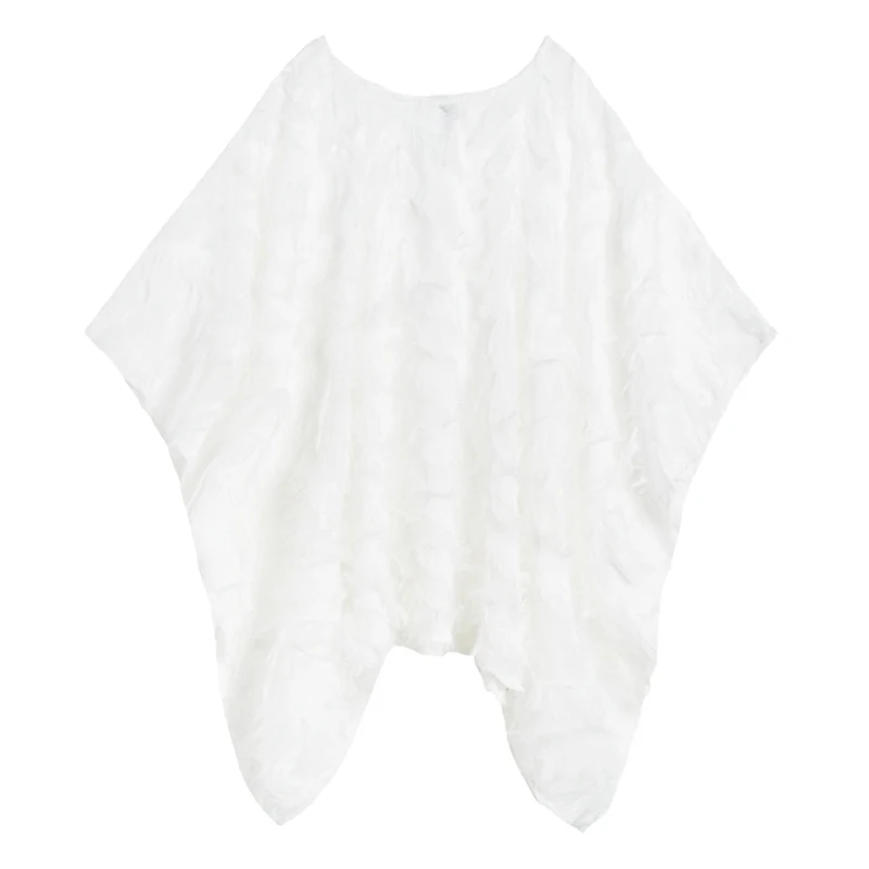 SHENGPALAE Minimalist White Tops Women's Summer 2021 New Round Neck Oversize Batwing Half Sleeve T-shirt Female Fashion 5E154
SHENGPALAE Minimalist White Tops Women's Summer 2021 New Round Neck Oversize Batwing Half Sleeve T-shirt Female Fashion 5E154