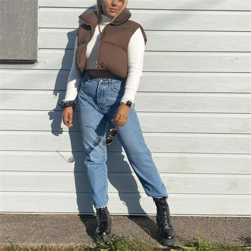 PUWD Casual Woman Pink Light Short Puffer Vest 2021 Spring Fashion Ladies Warm Double-Side Outwear Female Streetwear Down Tank
PUWD Casual Woman Pink Light Short Puffer Vest 2021 Spring Fashion Ladies Warm Double-Side Outwear Female Streetwear Down Tank