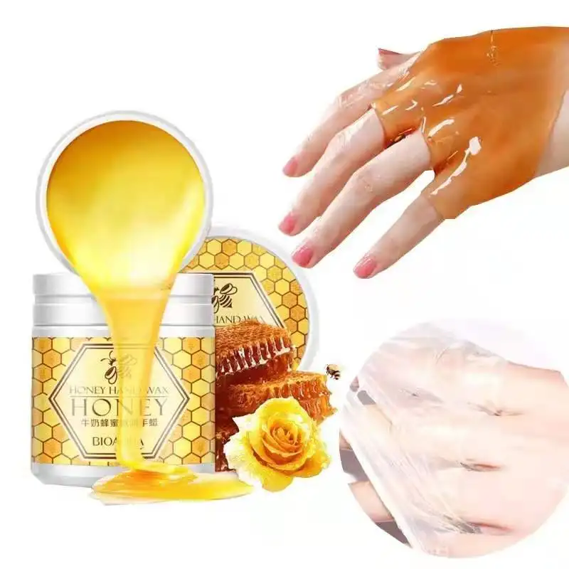 BIOAOUA Milk Honey Moisturizing Peeling Hand Feet Mask Wax Improve Dryness Roughness Fades Fine Lines Care For Hand
BIOAOUA Milk Honey Moisturizing Peeling Hand Feet Mask Wax Improve Dryness Roughness Fades Fine Lines Care For Hand