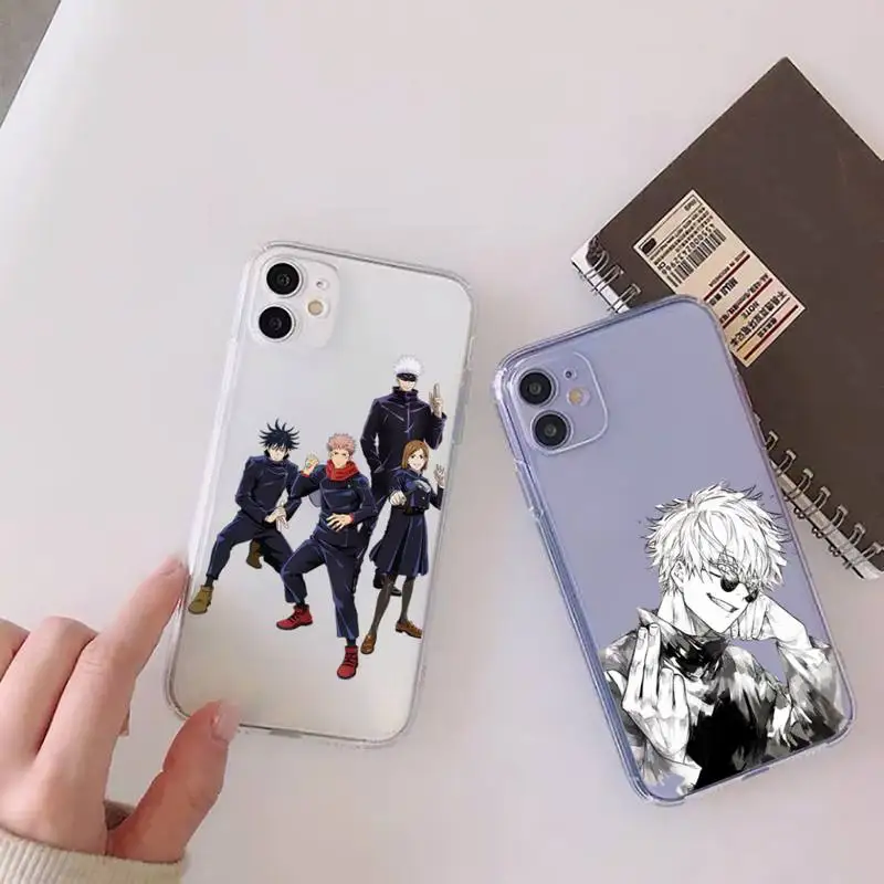 Jujutsu Kaisen Phone Case Transparent for Clear iPhone 11 12 8 7 6 6S XS MAX Plus X 5S SE 2020 XR mini pro
Jujutsu Kaisen Phone Case Transparent for Clear iPhone 11 12 8 7 6 6S XS MAX Plus X 5S SE 2020 XR mini pro