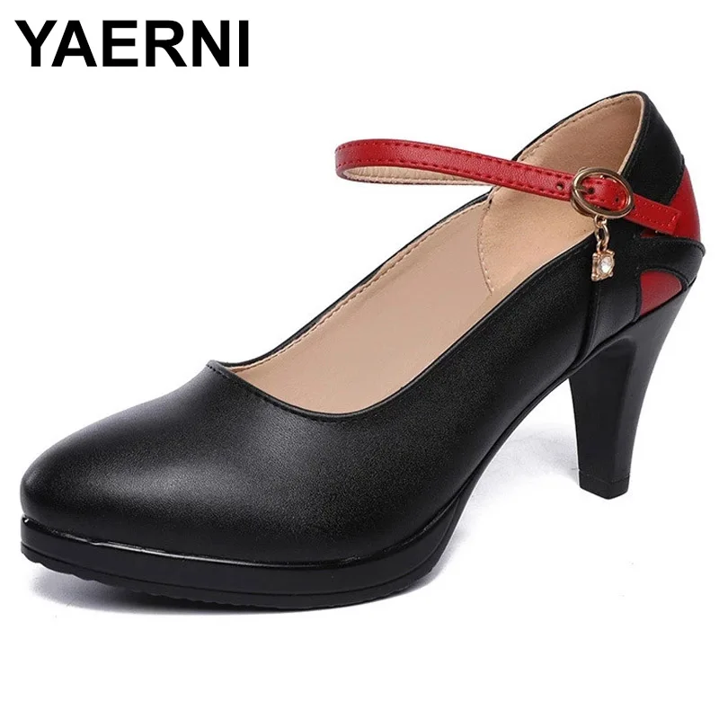 YAERNI Big Size Mix Color Block Heels Platform Shoes Women Pumps 2022 Autumn Buckle High Heels Shoes Ladies Office Shoes Wedding
YAERNI Big Size Mix Color Block Heels Platform Shoes Women Pumps 2022 Autumn Buckle High Heels Shoes Ladies Office Shoes Wedding