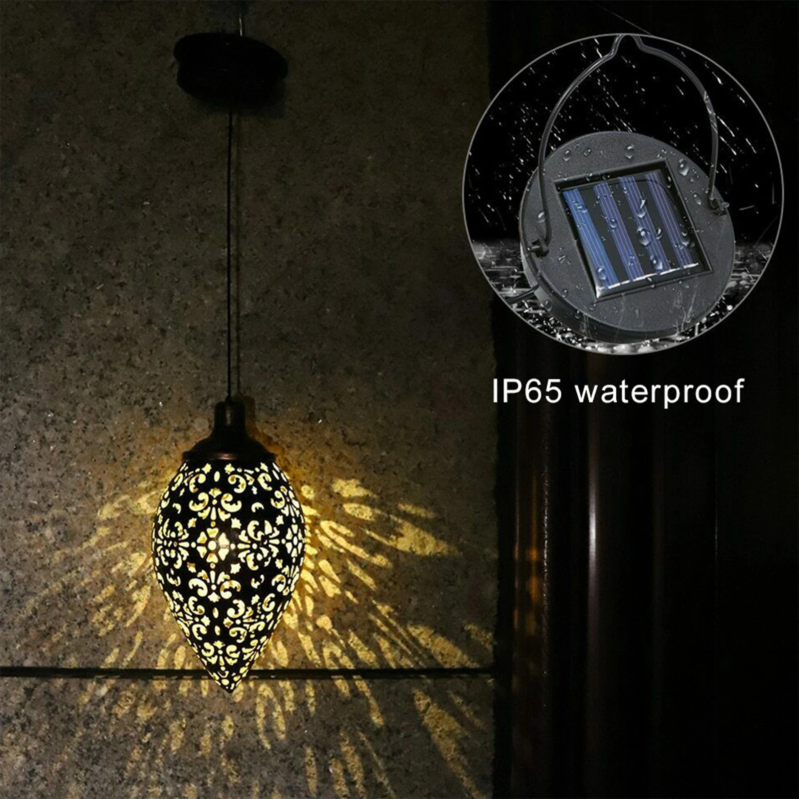 Solar Hanging Lights Olive Shaped Waterproof Garden Metal Art LED Lamp Light Decorative Metal Hanging Lamp For Garden Patio Yard
Solar Hanging Lights Olive Shaped Waterproof Garden Metal Art LED Lamp Light Decorative Metal Hanging Lamp For Garden Patio Yard