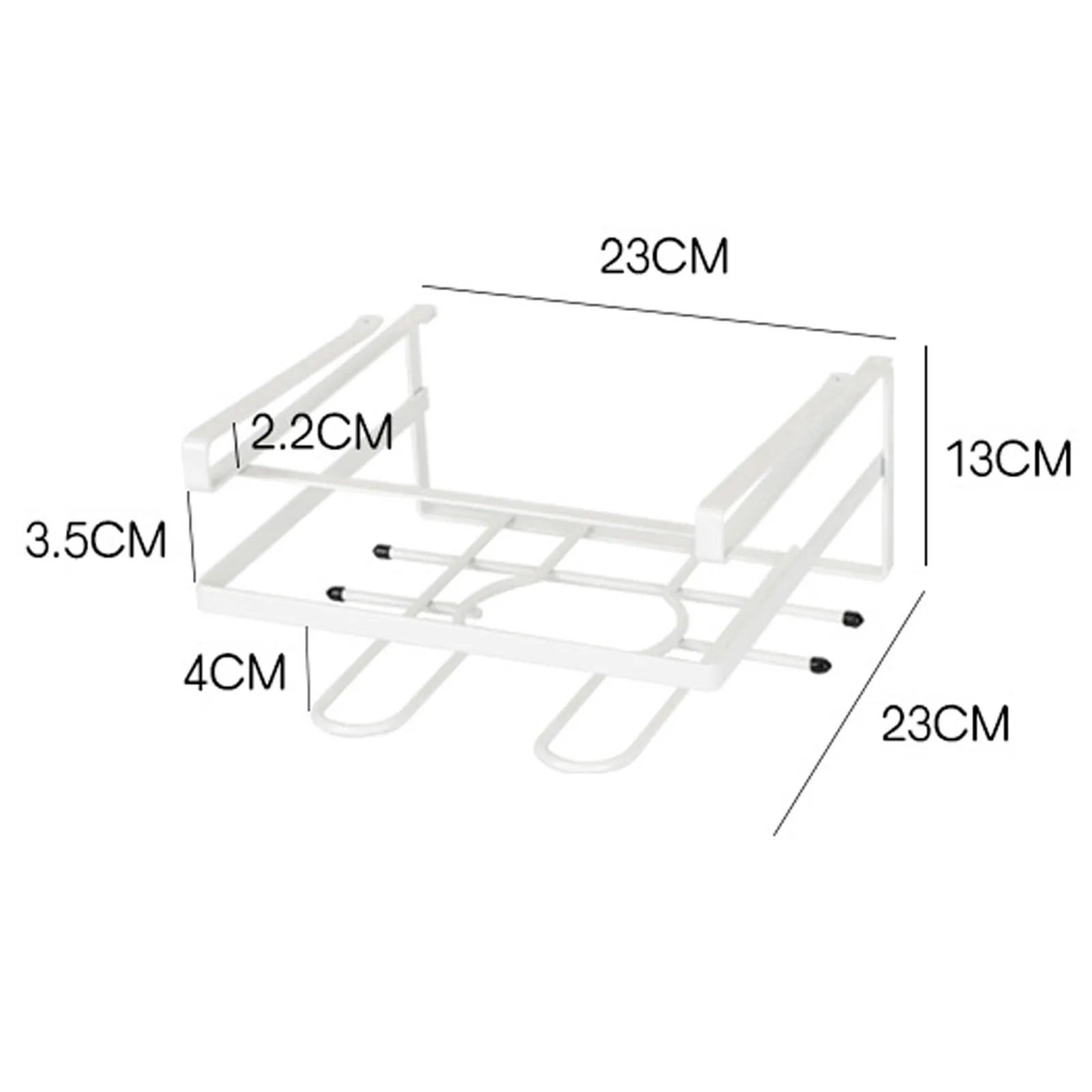 Multifunction Kitchen Drying Holder Rack Metal Under Shelf Chopping Board Holder Towel Drying Holder Rack Weight Capacity 5Kg
Multifunction Kitchen Drying Holder Rack Metal Under Shelf Chopping Board Holder Towel Drying Holder Rack Weight Capacity 5Kg