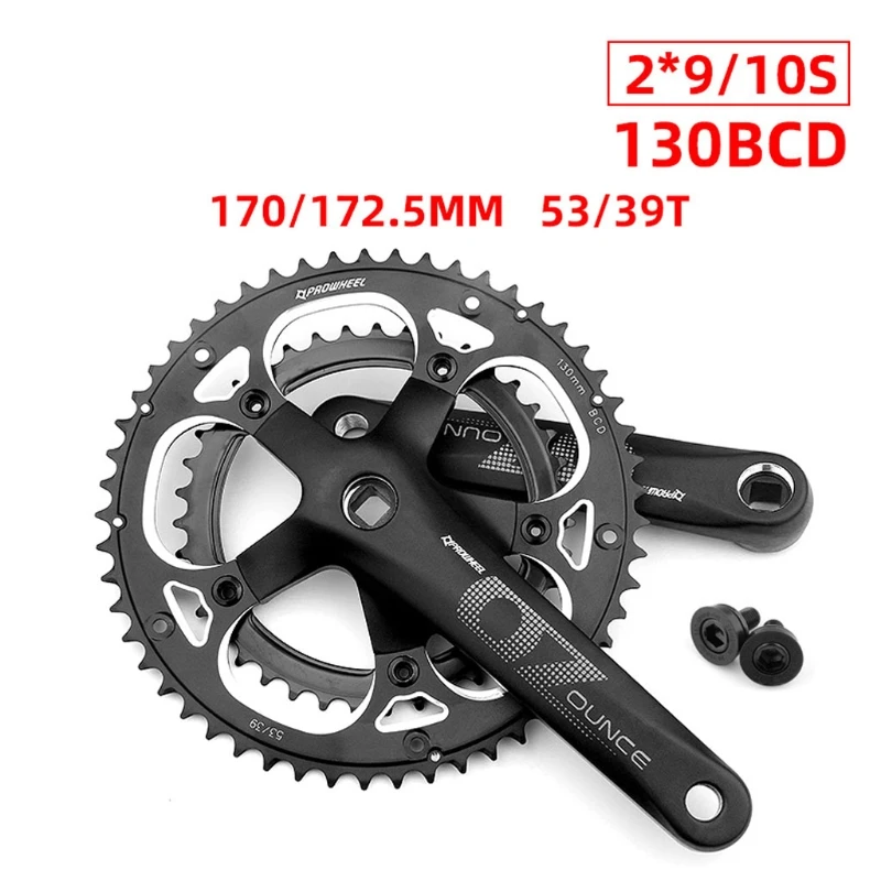 Team99 130BCD MTB Bike Square Hole Bicycle Crank Chainwheel Chainrings 170mm/172.5mm Crankset 53T Narrow Wide Sprockets
Team99 130BCD MTB Bike Square Hole Bicycle Crank Chainwheel Chainrings 170mm/172.5mm Crankset 53T Narrow Wide Sprockets