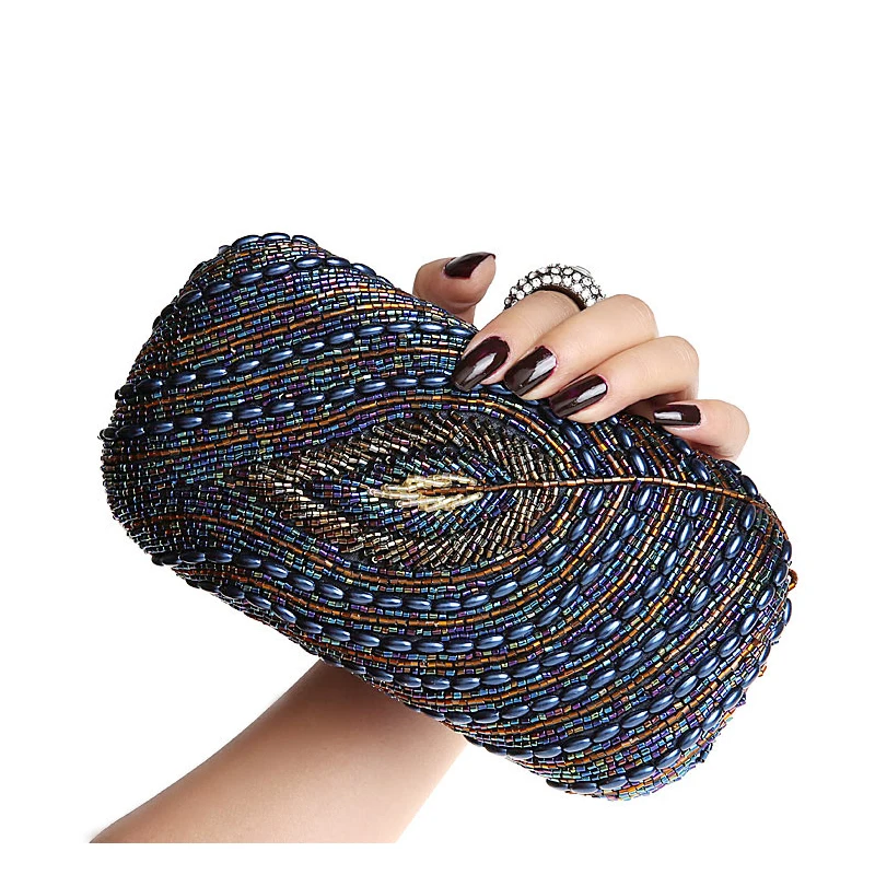 LUXURY GEM Diamond Bead Leaf Crystal Evening Clutch Bags Elegant Women Chic Day Clutches Lady Wedding Purse Bags Bolsa De Festa
LUXURY GEM Diamond Bead Leaf Crystal Evening Clutch Bags Elegant Women Chic Day Clutches Lady Wedding Purse Bags Bolsa De Festa