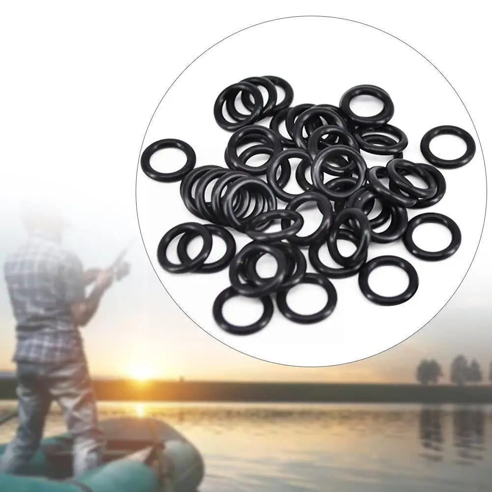 Dongzhur 100pcs/set Rubber O Rings Black For Wacky Rig Soft Baits Worm Fishing Silicone Rubber Ring Fishing Tackle Dy0265 A9o8
Dongzhur 100pcs/set Rubber O Rings Black For Wacky Rig Soft Baits Worm Fishing Silicone Rubber Ring Fishing Tackle Dy0265 A9o8