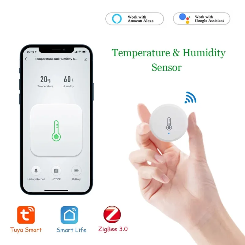 Белый портативный Wi-Fi Смарт-приложение Tuya ZigBee, умный датчик температуры и влажности, беспроводной хаб, шлюз, Alexa, Google Assistant
Белый портативный Wi-Fi Смарт-приложение Tuya ZigBee, умный датчик температуры и влажности, беспроводной хаб, шлюз, Alexa, Google Assistant