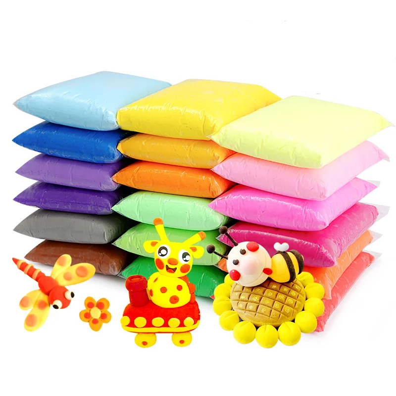 12/24/36pcs/lot DIY Light Playdough Polymer Plasticine Clay Toys Baby Care Air Drying Casting Modelling Clay Tool Creative Kids
12/24/36pcs/lot DIY Light Playdough Polymer Plasticine Clay Toys Baby Care Air Drying Casting Modelling Clay Tool Creative Kids