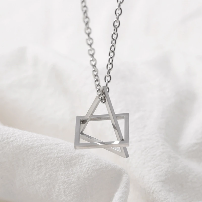 Geometric Necklace Male And Female Student Couples Wild Creative Personality Hip-Hop Tide Brand Net Red Pendant Accessories
Geometric Necklace Male And Female Student Couples Wild Creative Personality Hip-Hop Tide Brand Net Red Pendant Accessories