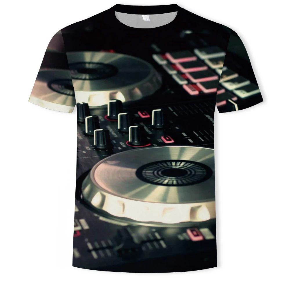 2021 Men's 3D Printed Short-sleeved Shirt, Summer Fashion T-shirt, Music Spinning Pen, DJ, Hip-hop Music Tees
2021 Men's 3D Printed Short-sleeved Shirt, Summer Fashion T-shirt, Music Spinning Pen, DJ, Hip-hop Music Tees