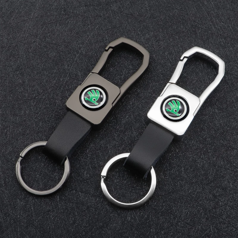 High quality metal leather logo keychain car accessories suitable for SKODA-Citigo Fabia SCALA Octavia Rapid Superb KAMIQ
High quality metal leather logo keychain car accessories suitable for SKODA-Citigo Fabia SCALA Octavia Rapid Superb KAMIQ