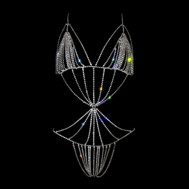 2020 Handmade Glitter Diamonds Metal Chain Celebrity Body Chain Sexy Hollow Out Cover Up Underwear Rhinestone Jewely Accessory
2020 Handmade Glitter Diamonds Metal Chain Celebrity Body Chain Sexy Hollow Out Cover Up Underwear Rhinestone Jewely Accessory