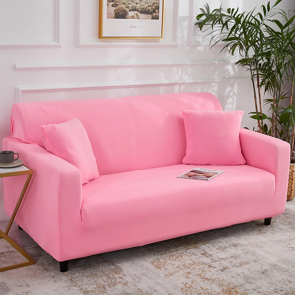 Armchair Adjustable Protection Sofa Cover for Living Room Single Love 3 4 Seater Pink Solid Color Elastic Spandex Couch Cover
Armchair Adjustable Protection Sofa Cover for Living Room Single Love 3 4 Seater Pink Solid Color Elastic Spandex Couch Cover