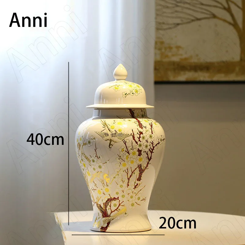 Chinese Painted Plum Flower Ceramic Vases Pastoral Simplicity Desktop Flowers Vase Living Room Plant Pots Decorative Ornaments
Chinese Painted Plum Flower Ceramic Vases Pastoral Simplicity Desktop Flowers Vase Living Room Plant Pots Decorative Ornaments