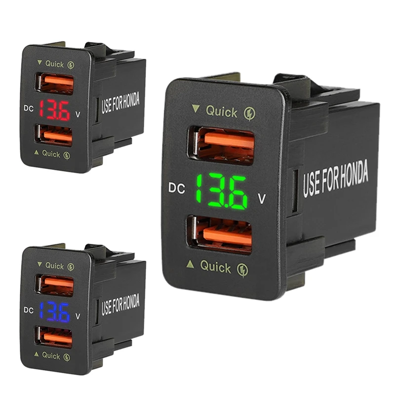 Автомобильное зарядное устройство с двумя USB-портами, 36 Вт
Автомобильное зарядное устройство с двумя USB-портами, 36 Вт