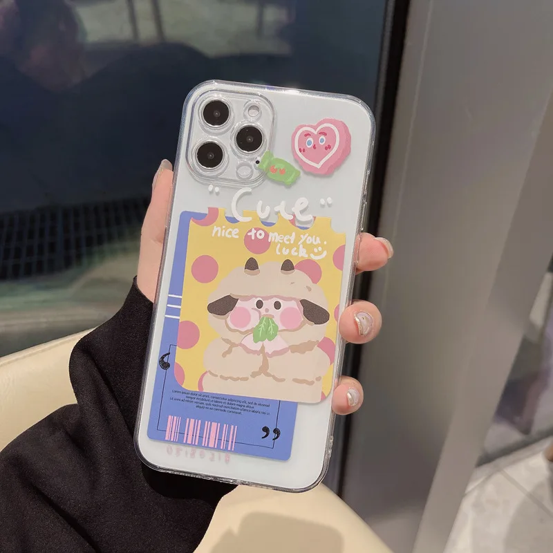 Cartoon Cute Lamb Silicone Soft Phone Case For iPhone 7 8 Plus 2020 SE X XR XS Max 11 11Pro Max 12 12Pro Max Pro Mini Case Bag
Cartoon Cute Lamb Silicone Soft Phone Case For iPhone 7 8 Plus 2020 SE X XR XS Max 11 11Pro Max 12 12Pro Max Pro Mini Case Bag