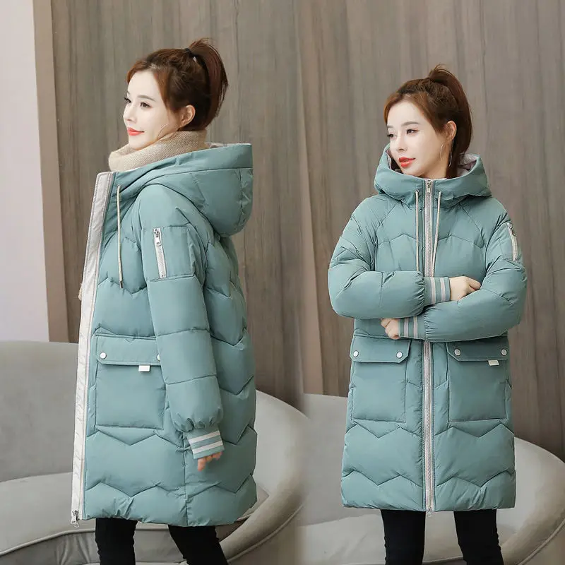 2022 New Women Parkas Winter Jacket Hooded Overcoat Jacket Female Warm Thicken Cotton Padded Parka Long Coat Outwear
2022 New Women Parkas Winter Jacket Hooded Overcoat Jacket Female Warm Thicken Cotton Padded Parka Long Coat Outwear