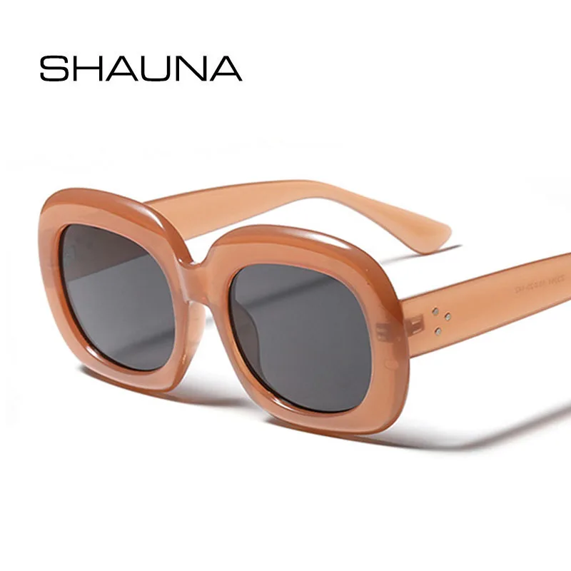 SHAUNA Retro Revits Sunglasses Woman Brand Designer Vintage Jelly Frame Men Outdoor Shades UV400 Oculos De Sol
SHAUNA Retro Revits Sunglasses Woman Brand Designer Vintage Jelly Frame Men Outdoor Shades UV400 Oculos De Sol