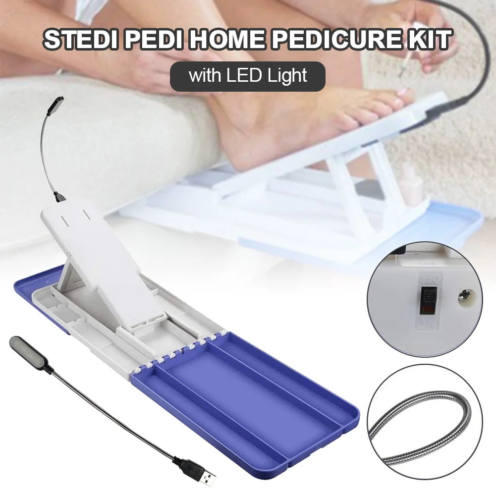 Folding Manicure Pedal Led Light Free Bending Pedal Trim Manicure Pedal Home Pedicure Kit Tripod Pedal Pedicure Tool
Folding Manicure Pedal Led Light Free Bending Pedal Trim Manicure Pedal Home Pedicure Kit Tripod Pedal Pedicure Tool