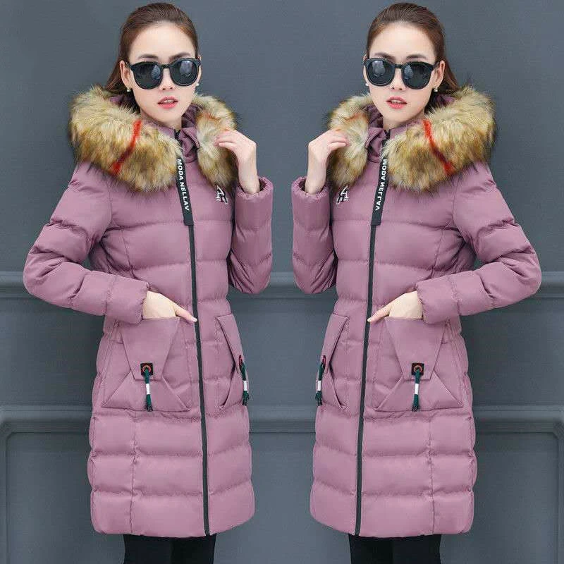 PEONFLY Women Parkas Winter Hooded Warm Coat Slim Padded Pockets Basic Jacket Female Casual Long Outwear Feminina 2020 New
PEONFLY Women Parkas Winter Hooded Warm Coat Slim Padded Pockets Basic Jacket Female Casual Long Outwear Feminina 2020 New