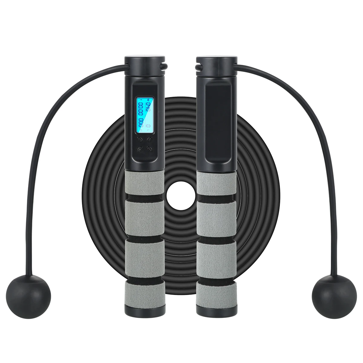 Digital Counting Jump Rope Fitness Sports Skipping Rope with Weight Setting Calories Counter for Adult Children
Digital Counting Jump Rope Fitness Sports Skipping Rope with Weight Setting Calories Counter for Adult Children