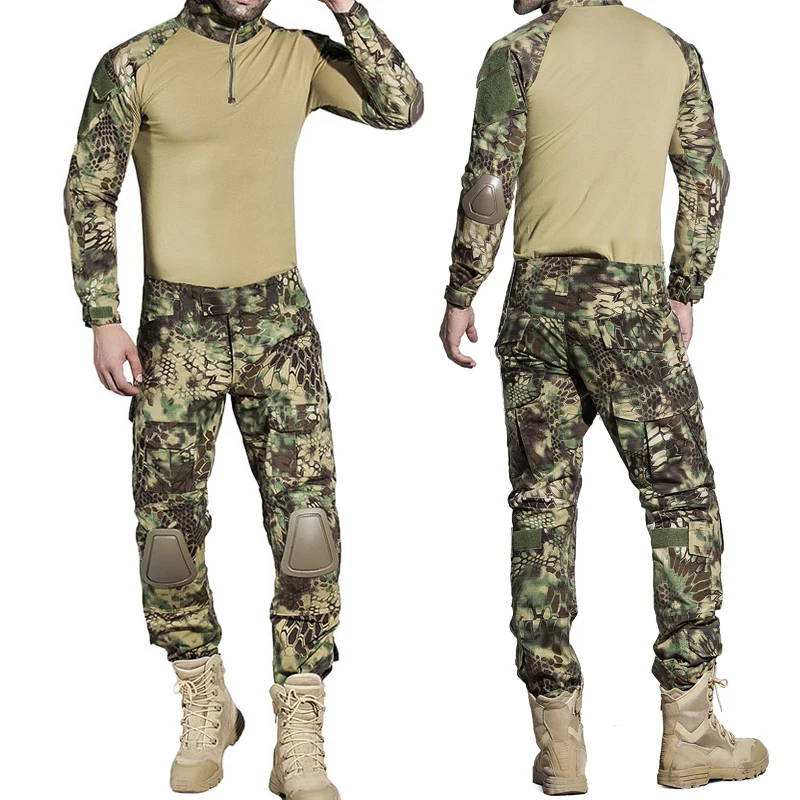 Outdoor Airsoft Paintball Clothing Military Shooting Uniform Tactical Combat Camouflage Shirts Cargo Pants Elbow/Knee Pads Suits
Outdoor Airsoft Paintball Clothing Military Shooting Uniform Tactical Combat Camouflage Shirts Cargo Pants Elbow/Knee Pads Suits