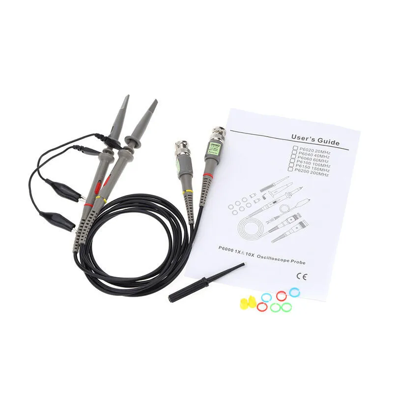 100MHz HP Tektronix's 2 Oscilloscope Oscilloscope Probe Oscilloscope Clip Test Lead Set Electrical Testing Equipment
100MHz HP Tektronix's 2 Oscilloscope Oscilloscope Probe Oscilloscope Clip Test Lead Set Electrical Testing Equipment