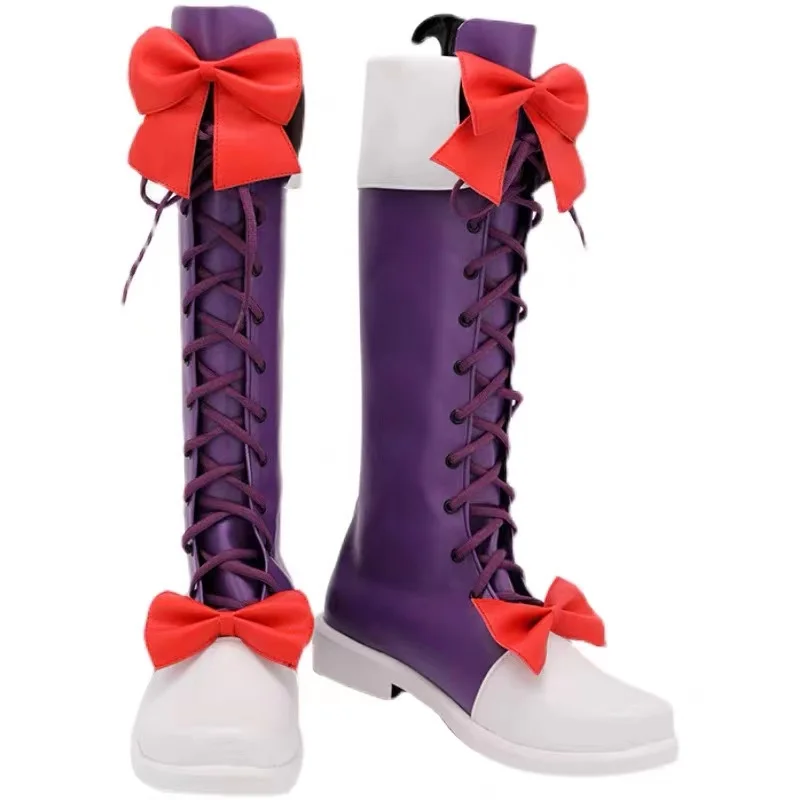 Maid-fuku Kamen Cosplay Boots Anime High Rise Invasion Cosplay Costume Maid Outfit Purple Dresses Shoes For Women Halloween
Maid-fuku Kamen Cosplay Boots Anime High Rise Invasion Cosplay Costume Maid Outfit Purple Dresses Shoes For Women Halloween