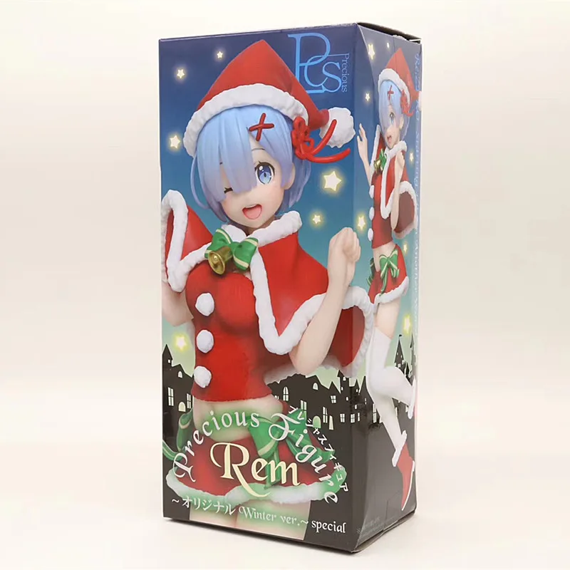 23cm Anime Re:Life in a different world from zero Rem Figure Christmas Version beautiful girl Action Figure Model toy Decoration
23cm Anime Re:Life in a different world from zero Rem Figure Christmas Version beautiful girl Action Figure Model toy Decoration