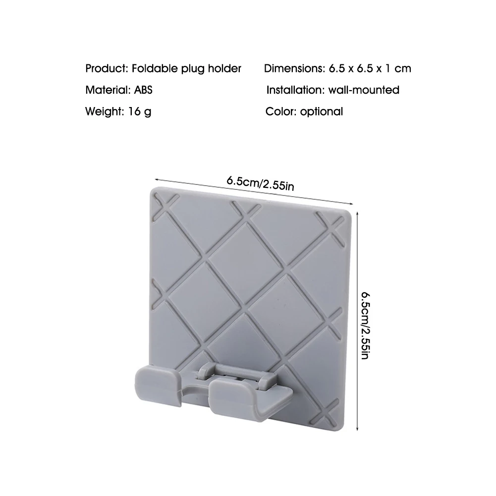 Foldable Socket Hook Adhesive Power Plug Socket Holder Plastic Wall Door Hanger For Room Kitchen Wall Storage Organizer
Foldable Socket Hook Adhesive Power Plug Socket Holder Plastic Wall Door Hanger For Room Kitchen Wall Storage Organizer