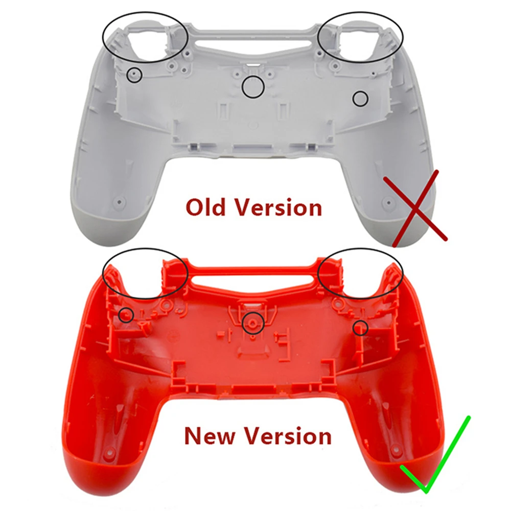 Цветной чехол для игрового контроллера замены аниме цветной с ручкой PS4 тонкий