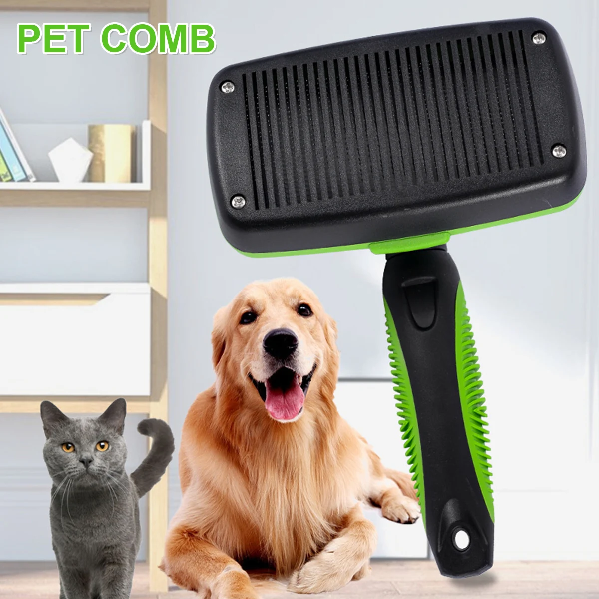 Dog Hair Removal Comb Grooming Cat Flea Com Pet Products Pet Comb Cats Comb for Dogs Grooming Tool Automatic Hair Brush Trimmer
Dog Hair Removal Comb Grooming Cat Flea Com Pet Products Pet Comb Cats Comb for Dogs Grooming Tool Automatic Hair Brush Trimmer