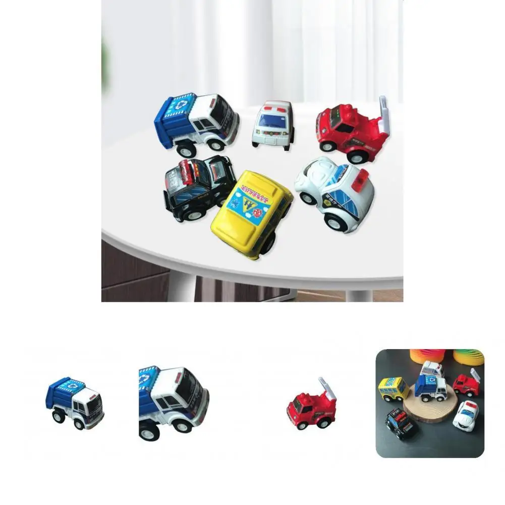 6Pcs Inertial Car Toy Burrs-free Fadeless Brain Development Competition Game Robot Truck Toys Return Car Toy for Kids
6Pcs Inertial Car Toy Burrs-free Fadeless Brain Development Competition Game Robot Truck Toys Return Car Toy for Kids