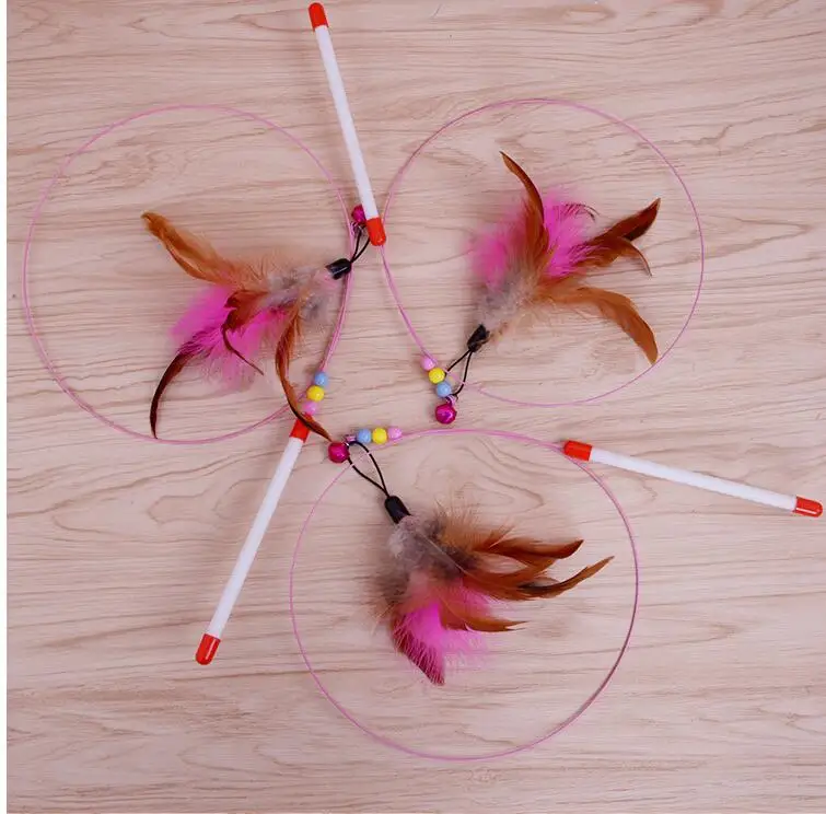 20pcs/lot Hot Gift Funny Cat Toy Kitten Pet Teaser Feather Wire Chaser Pets Toy Wand Beads Play New Design Pet Supplies
20pcs/lot Hot Gift Funny Cat Toy Kitten Pet Teaser Feather Wire Chaser Pets Toy Wand Beads Play New Design Pet Supplies