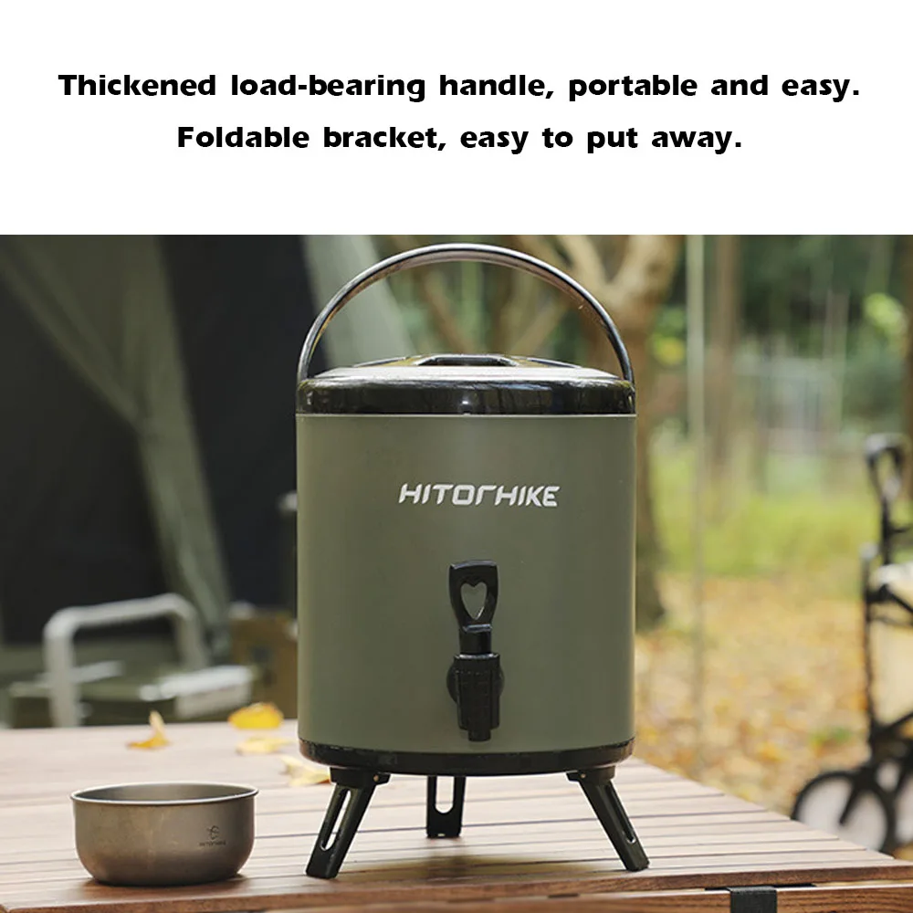 Hitorhike 2021 New 6/10L Large Capacity Bucket with Faucets Tea Bucket Car Travel Portable Insulation Barrel for Camping Hiking
Hitorhike 2021 New 6/10L Large Capacity Bucket with Faucets Tea Bucket Car Travel Portable Insulation Barrel for Camping Hiking