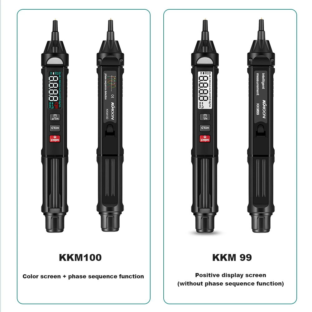 KKMoon kkm99/kkm100 Large Screen 1Hz~10MHz Mini Multimeter True RMS Digital Multimeter AC/Direct Current Voltage Measurment Test
KKMoon kkm99/kkm100 Large Screen 1Hz~10MHz Mini Multimeter True RMS Digital Multimeter AC/Direct Current Voltage Measurment Test