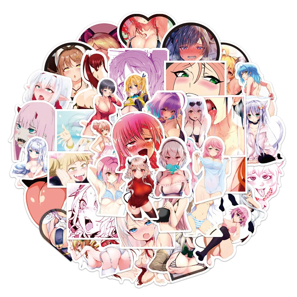 50pcs Anime Hentai Sexy Pinup Bunny Girl Waifu Decal Stickers Suitcase Laptop Car Truck Waterproof Car Sticker Girls Toys
50pcs Anime Hentai Sexy Pinup Bunny Girl Waifu Decal Stickers Suitcase Laptop Car Truck Waterproof Car Sticker Girls Toys