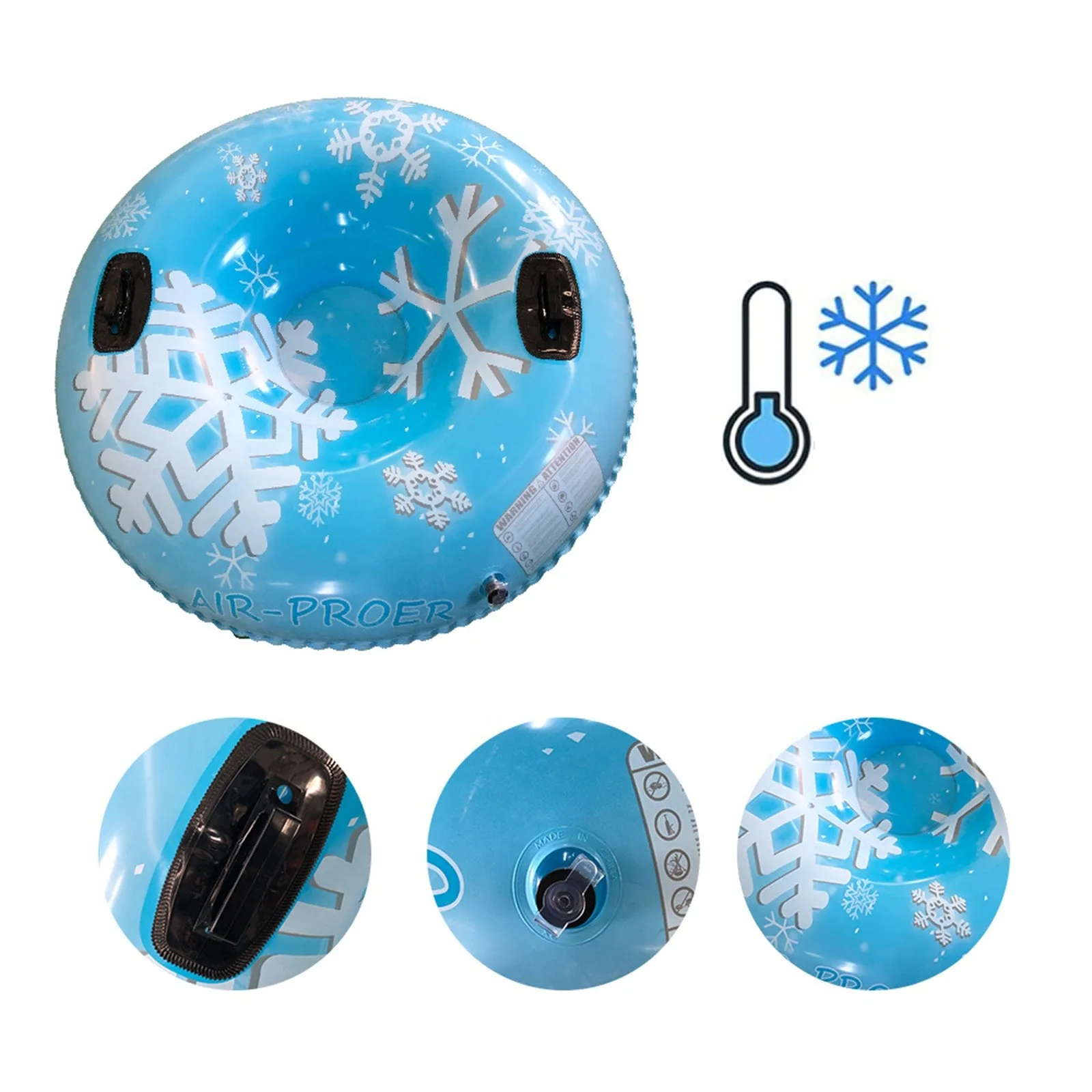 Floated Skiing Board Ski Circle With Handle Inflatable Durable Outdoor Children Adult Snow Tube Skiing Equipments Snow Toy
Floated Skiing Board Ski Circle With Handle Inflatable Durable Outdoor Children Adult Snow Tube Skiing Equipments Snow Toy