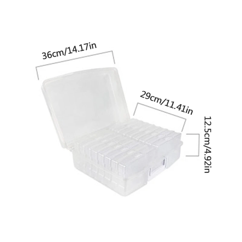Girl's favorite Gift ! Transparent Photo Storage Picture Photo Keeper Jewelry Storage Containers Box 16 Pack with Handle
Girl's favorite Gift ! Transparent Photo Storage Picture Photo Keeper Jewelry Storage Containers Box 16 Pack with Handle