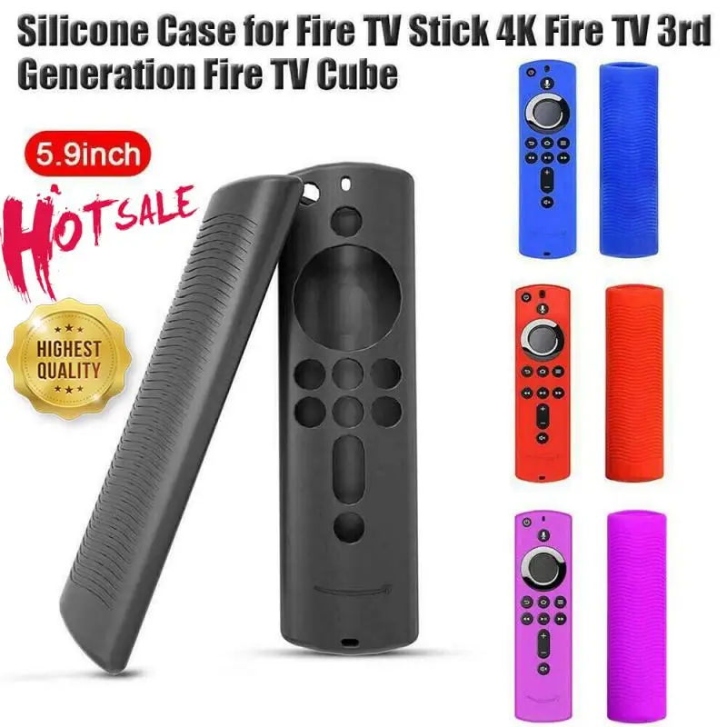 Силиконовый защитный чехол для пульта дистанционного управления Amazon Fire TV Stick 4K
Силиконовый защитный чехол для пульта дистанционного управления Amazon Fire TV Stick 4K