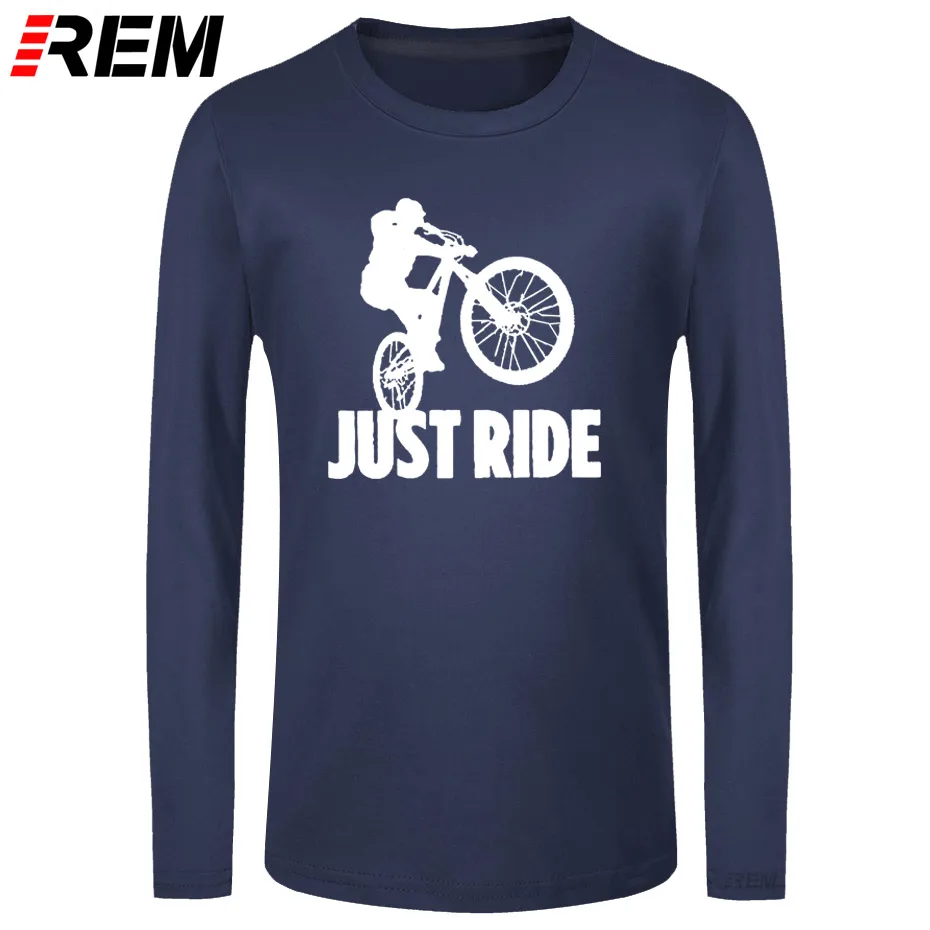 REM long sleeve tee Just Ride Mountain Biking T Shirt Colors Cotton Men Vintage Clothes Round Neck Printed T-Shirt Plus Size
REM long sleeve tee Just Ride Mountain Biking T Shirt Colors Cotton Men Vintage Clothes Round Neck Printed T-Shirt Plus Size