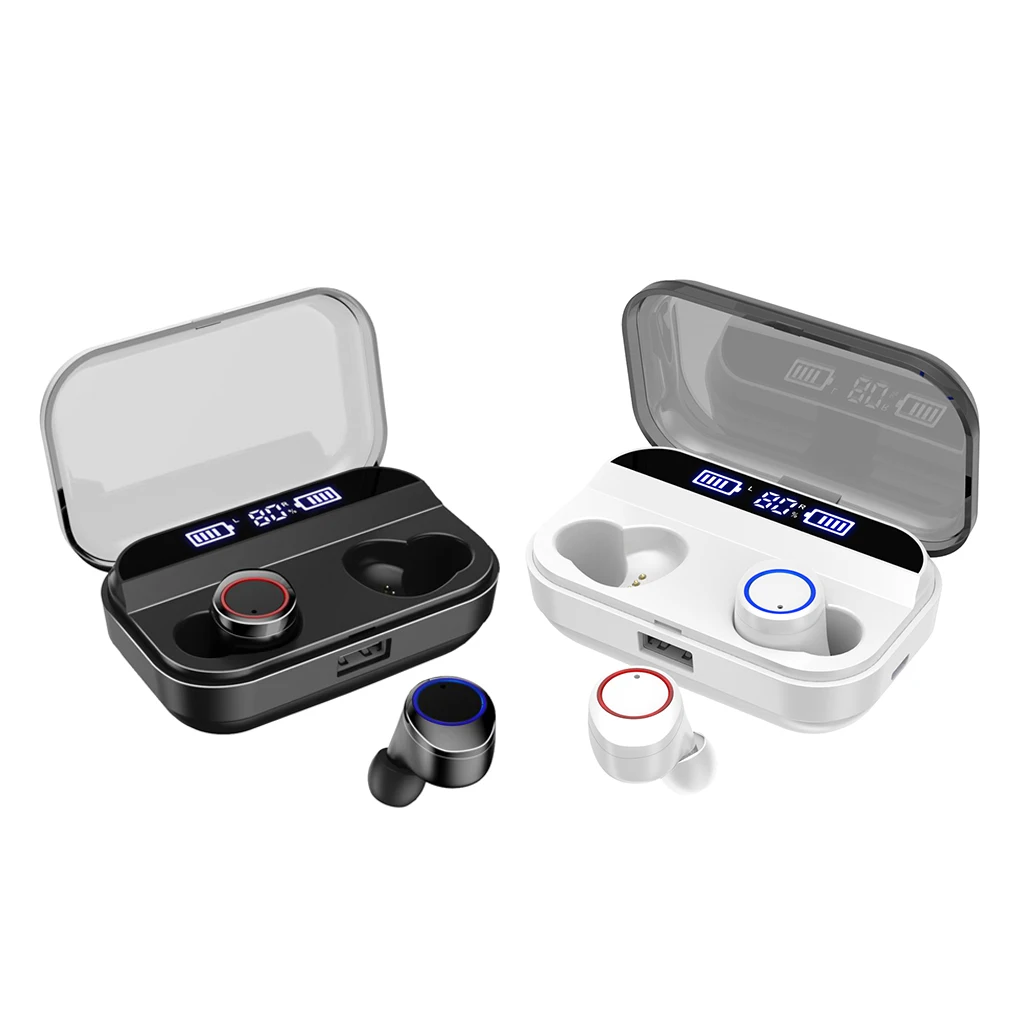 TWS Bluetooth 5.0 Earphones Wireless Headphone Stereo Sports Waterproof Earbuds Headsets With Microphone
TWS Bluetooth 5.0 Earphones Wireless Headphone Stereo Sports Waterproof Earbuds Headsets With Microphone