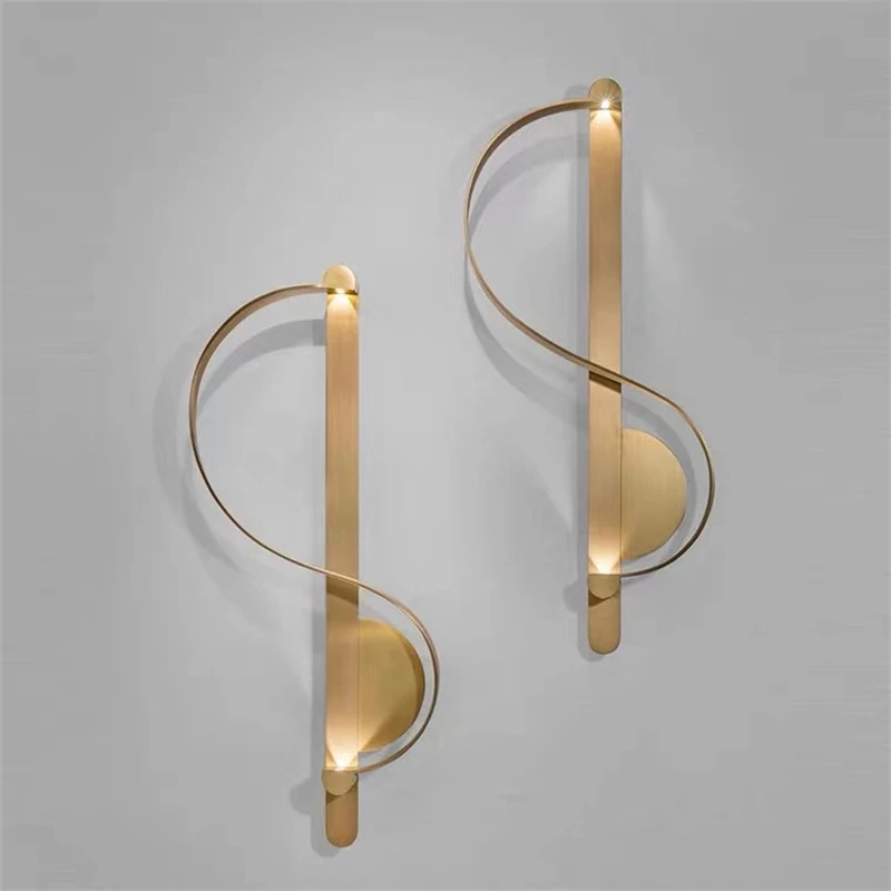 Nordic Designer Full Copper Wall Lamp Bedroom Bedside Lamp Modern Simple Living Room Wandlamp Creative Bathroom Mirror Lights
Nordic Designer Full Copper Wall Lamp Bedroom Bedside Lamp Modern Simple Living Room Wandlamp Creative Bathroom Mirror Lights